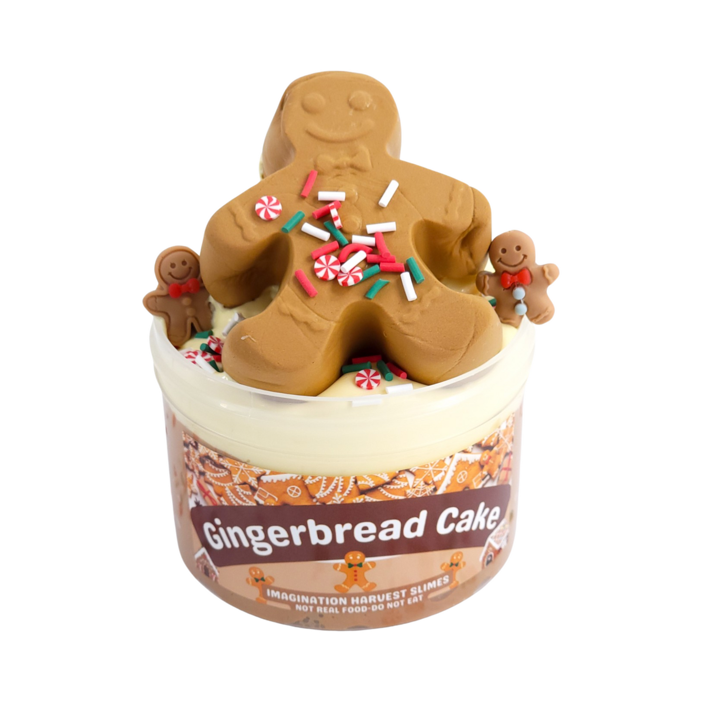 Gingerbread Cake Slime Kit