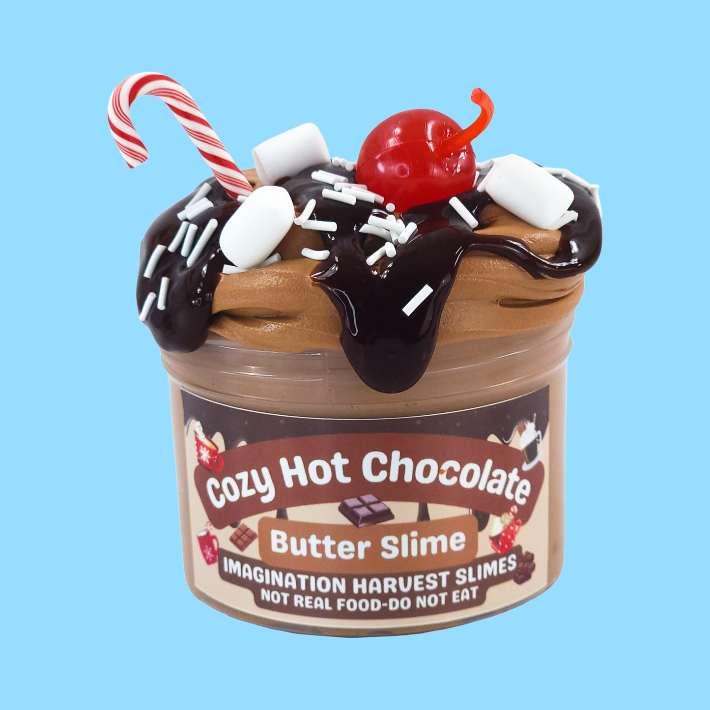 Cozy Hot Chocolate Butter Slime
