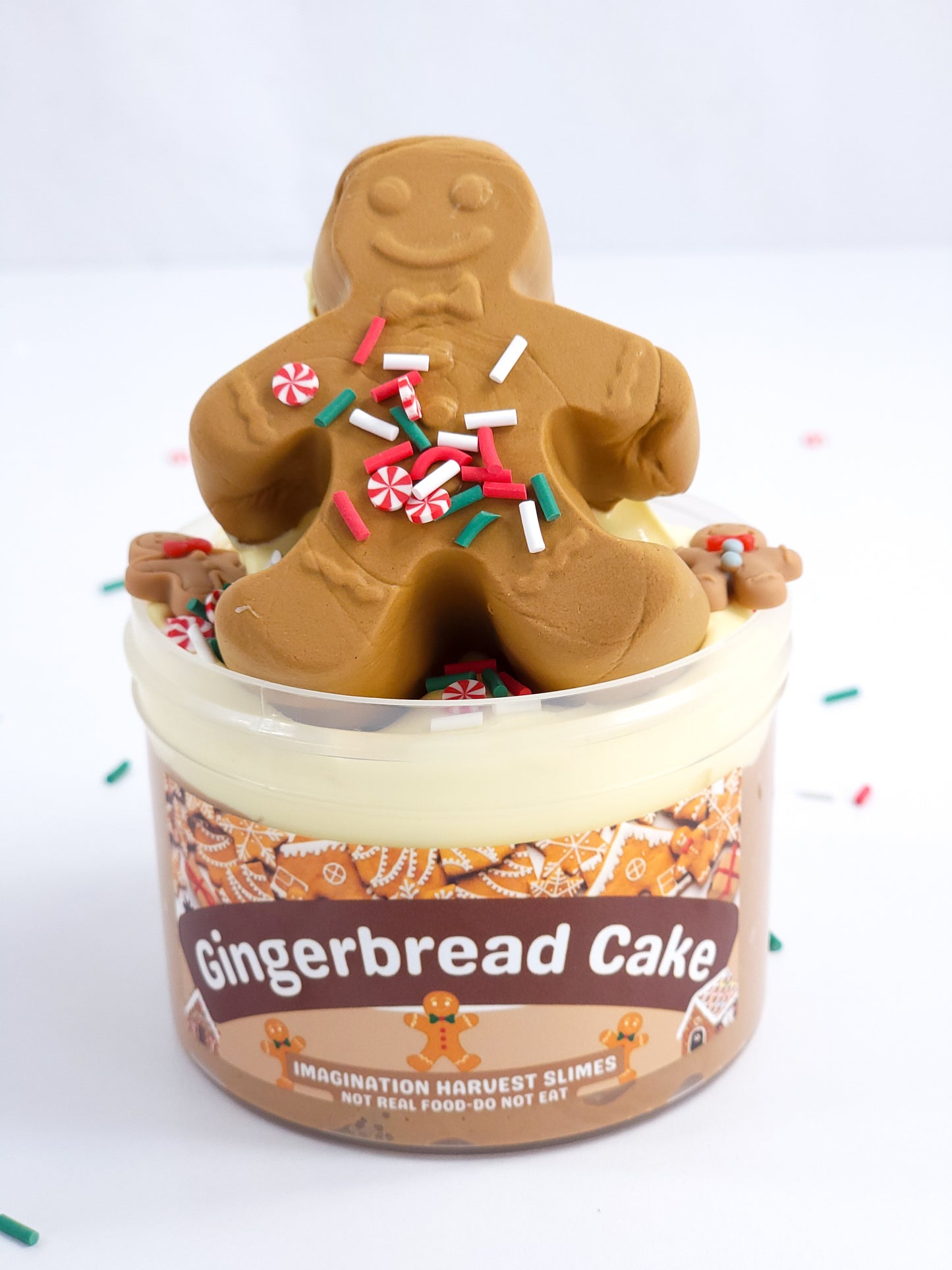Gingerbread Cake Slime Kit
