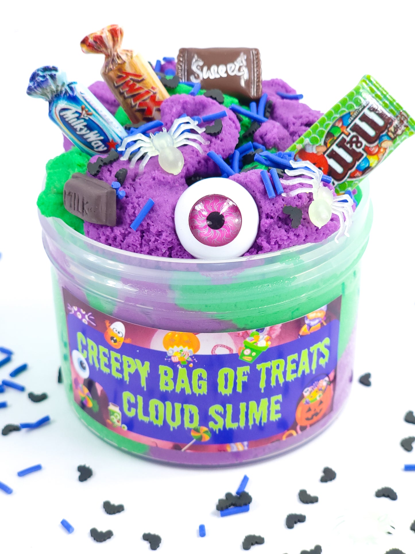 Creepy Bag of Treats - Halloween Cloud Slime