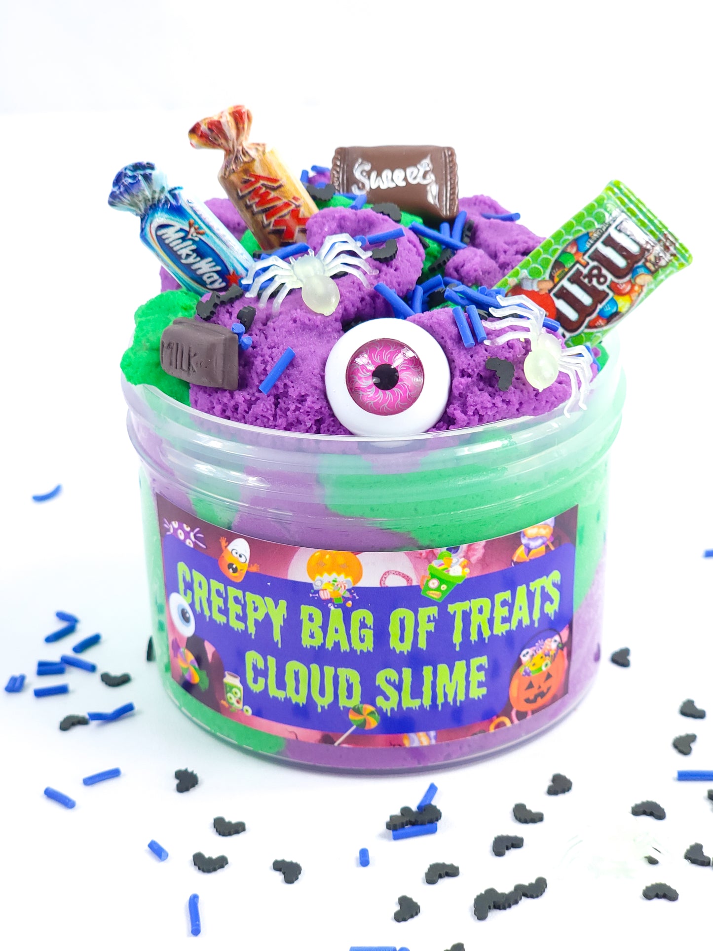 Creepy Bag of Treats - Halloween Cloud Slime