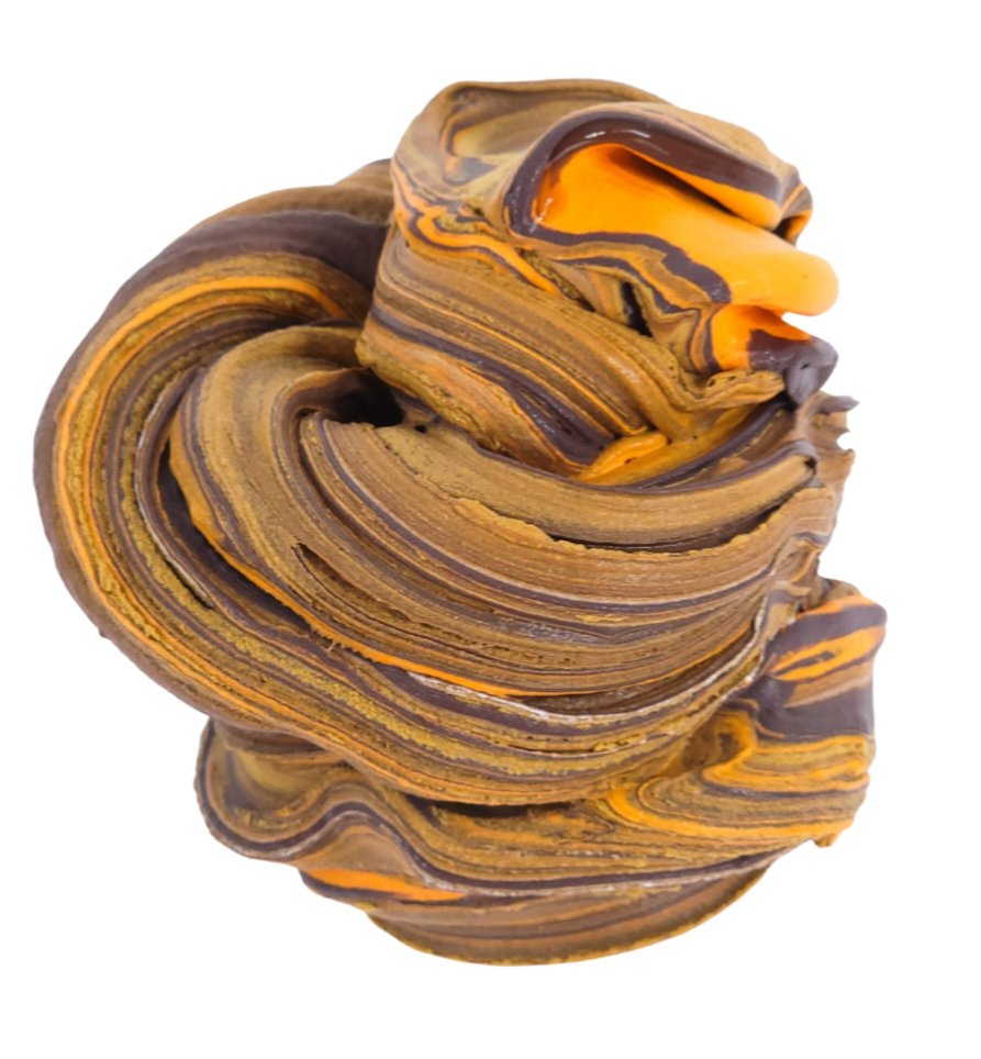 Waffle Slime Kit - Chocolate Orange Chiffon Slime
