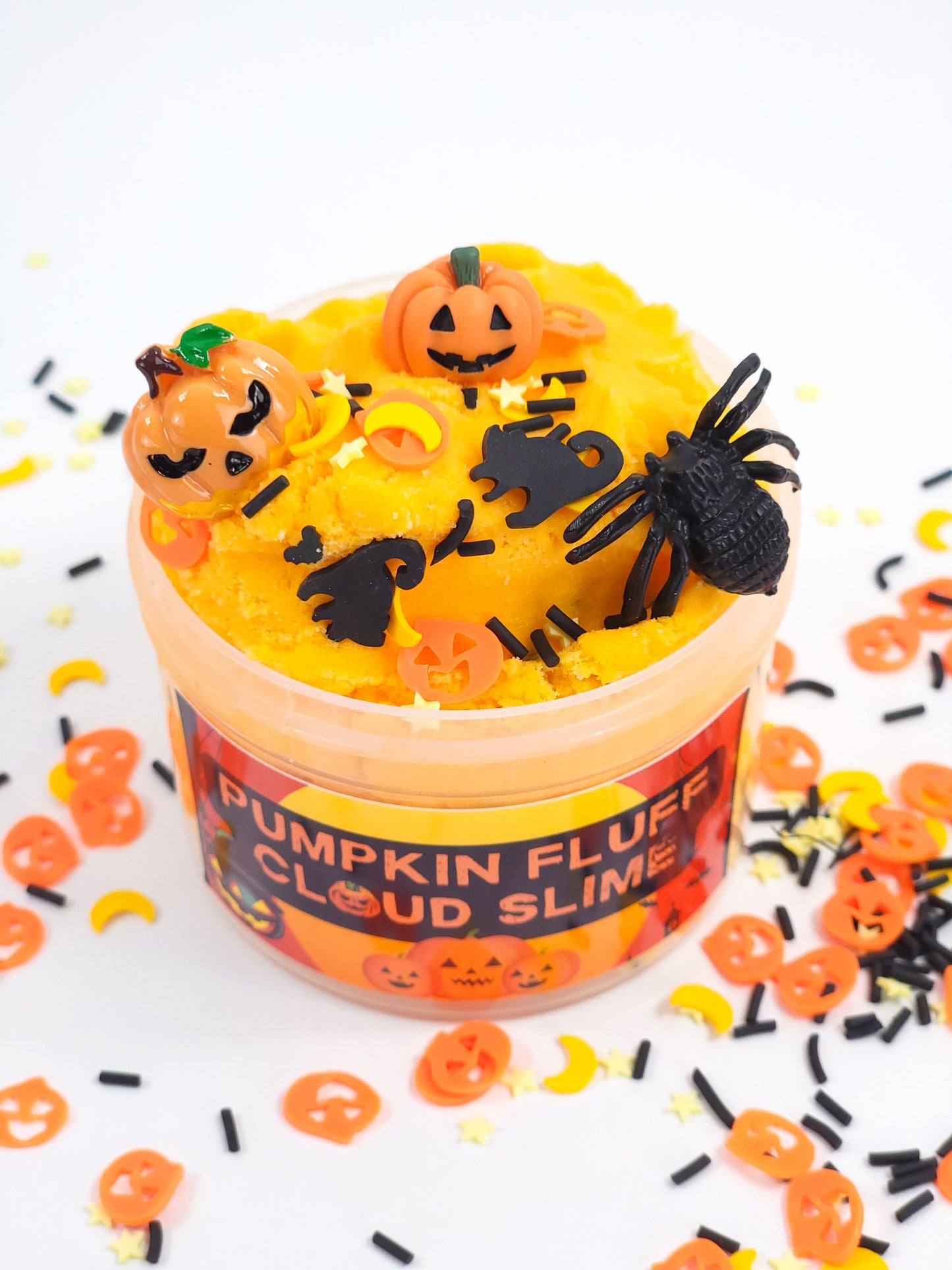 Pumpkin Fluff Cloud Slime