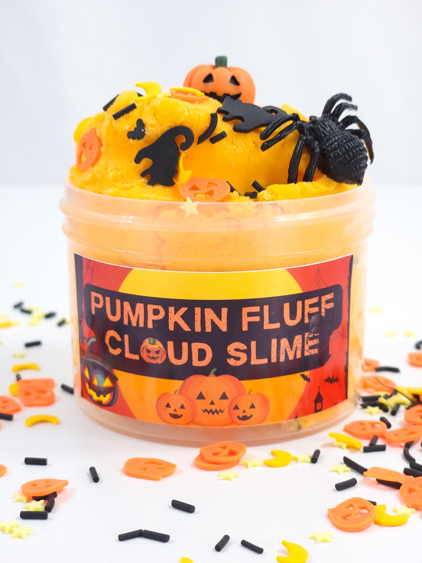 Pumpkin Fluff Cloud Slime