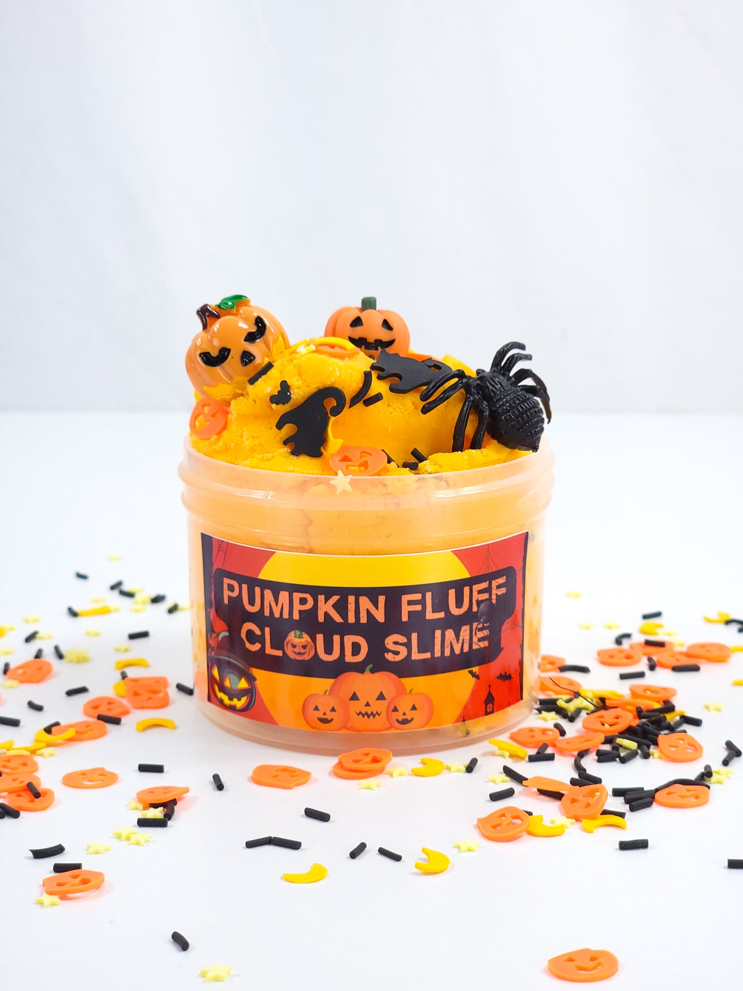 Pumpkin Fluff Cloud Slime
