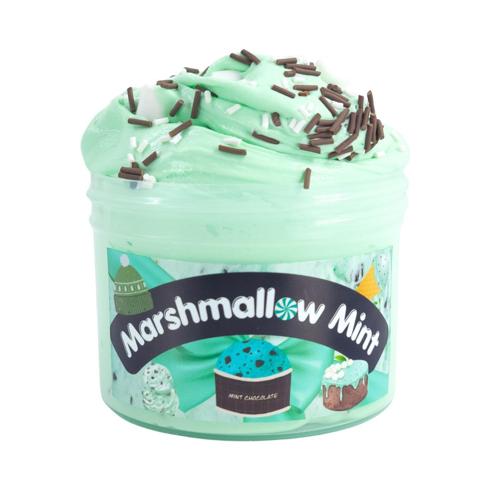 Marshmallow Mint Slime - Buttercream Slime