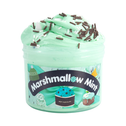 Marshmallow Mint Slime - Buttercream Slime