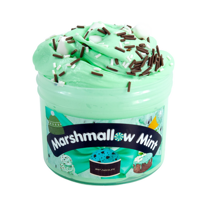 Marshmallow Mint Slime - Buttercream Slime