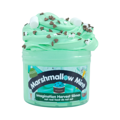 Marshmallow Mint Slime - Buttercream Slime