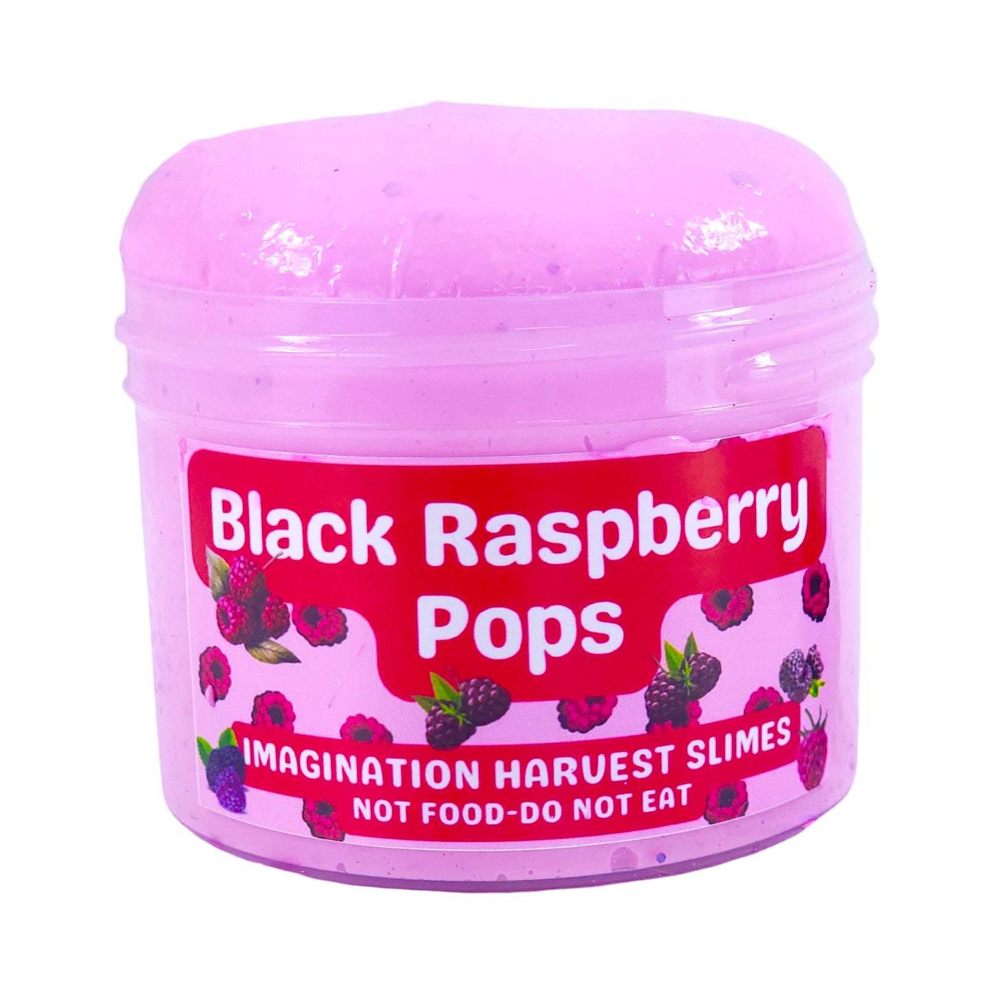 Black Raspberry Pop Slime - Thick and Glossy Slime