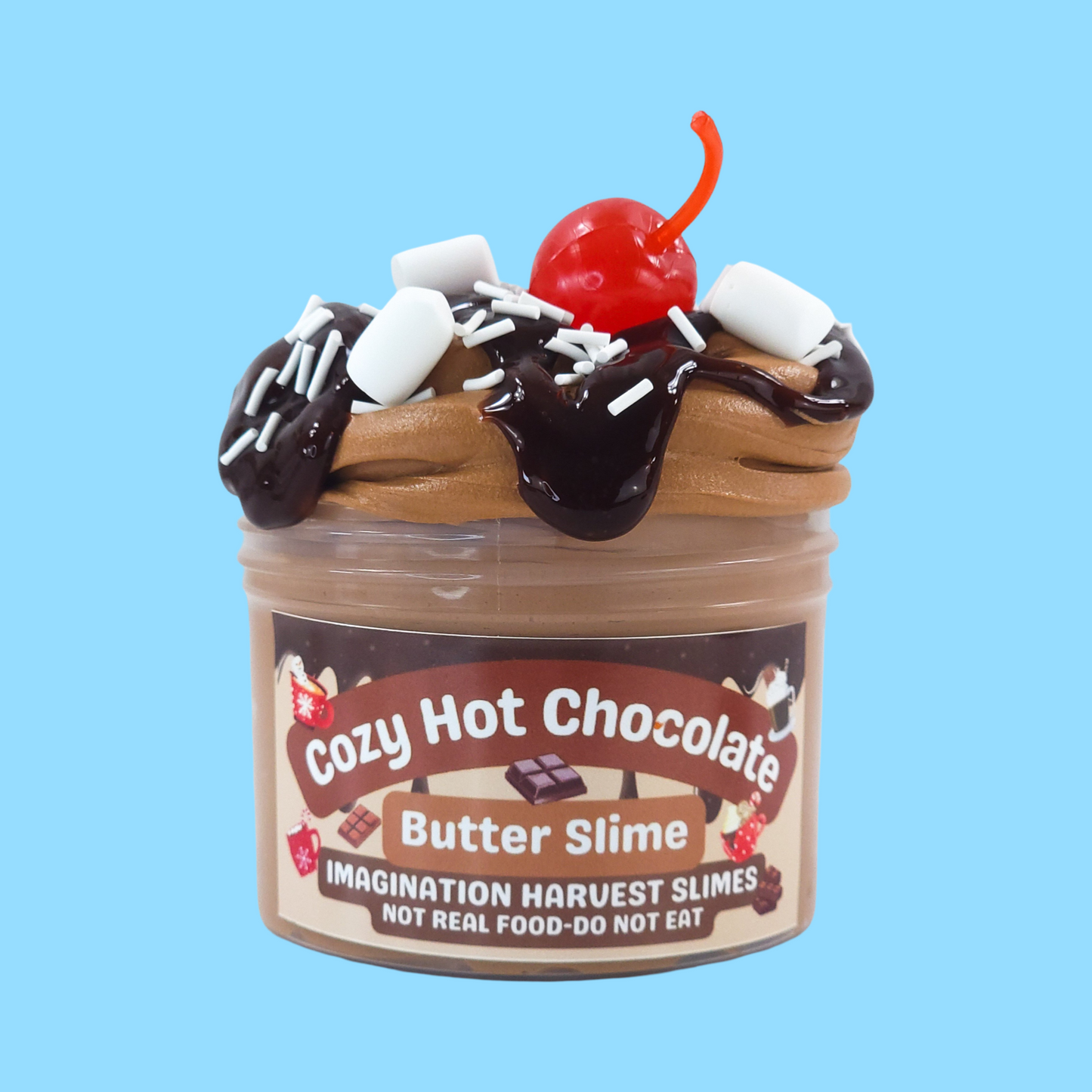 Cozy Hot Chocolate Butter Slime