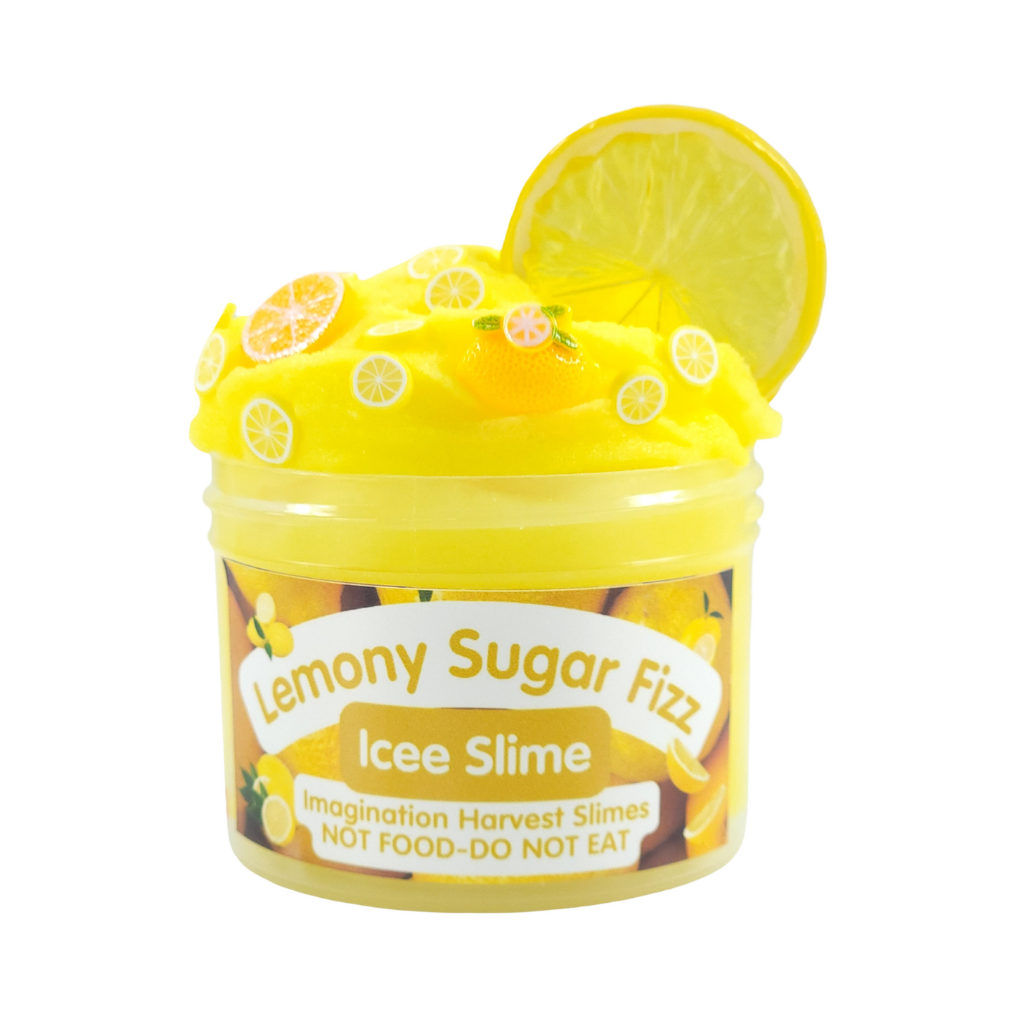 Lemony Sugar Snow Fizz Slime – Icee Slime