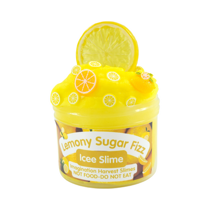 Lemony Sugar Snow Fizz Slime – Icee Slime