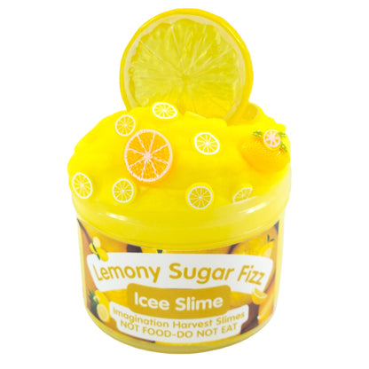 Lemony Sugar Snow Fizz Slime – Icee Slime