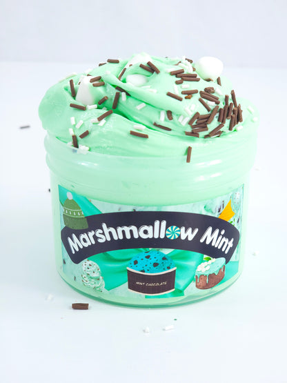 Marshmallow Mint Slime - Buttercream Slime