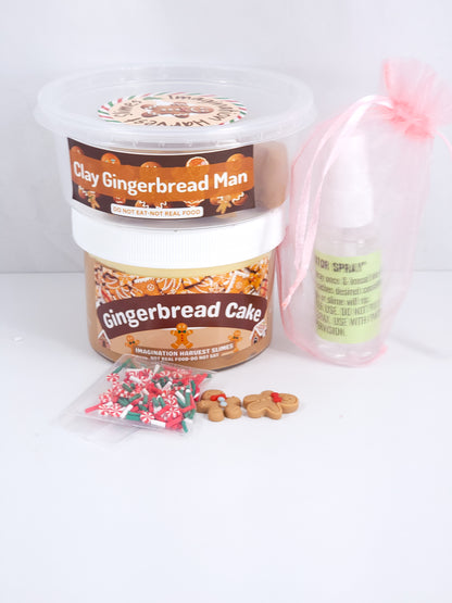 Gingerbread Cake Slime Kit