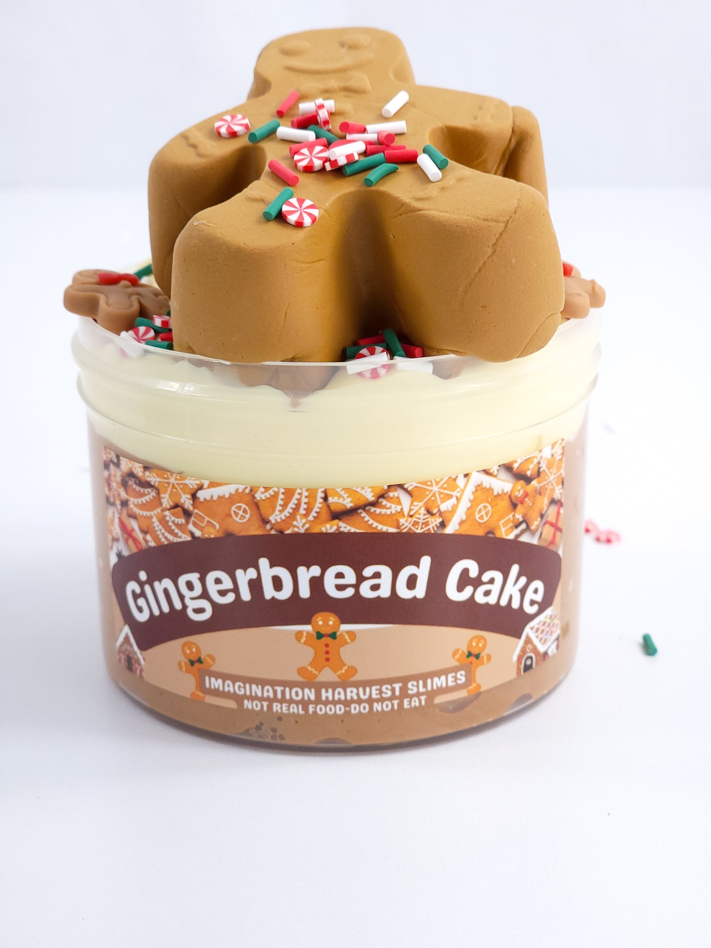 Gingerbread Cake Slime Kit