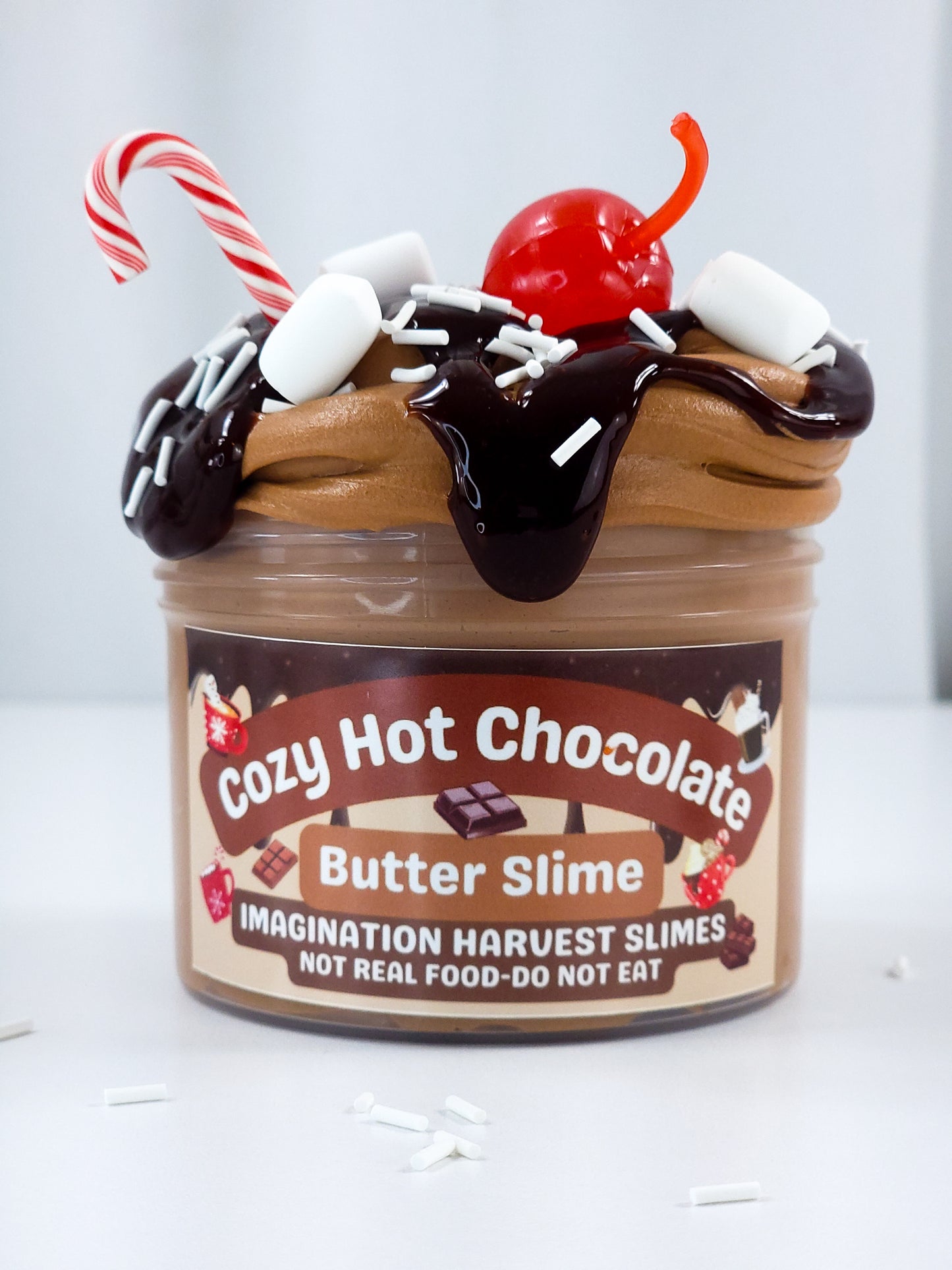 Cozy Hot Chocolate Butter Slime