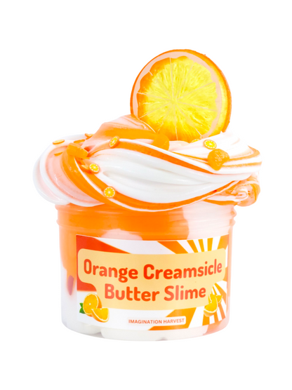 Orange Creamsicle Butter Slime