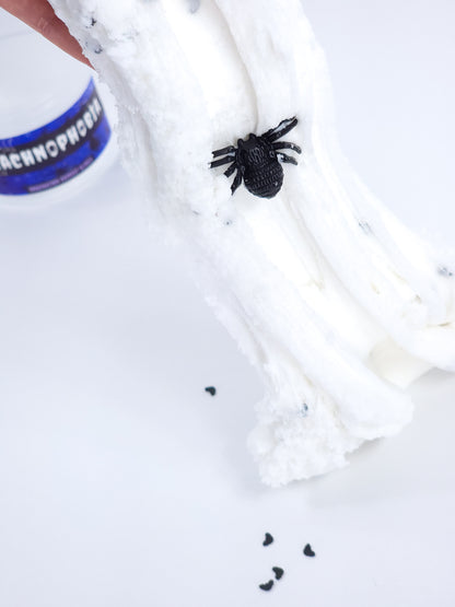 Arachnophobia Cloud Slime - Unscented Slime with Spiders