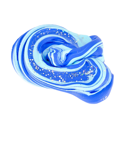 Blueberry Swirl Butter Slime