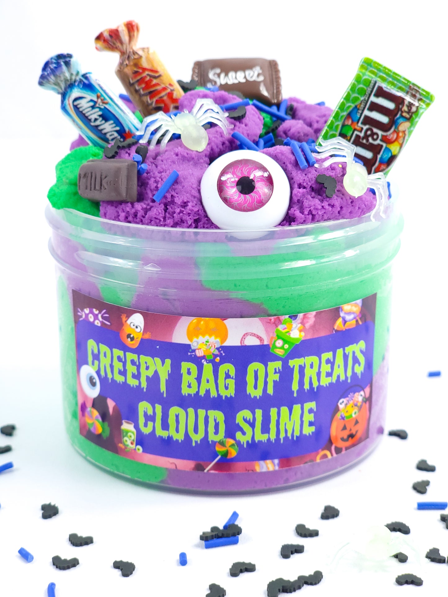 Creepy Bag of Treats - Halloween Cloud Slime