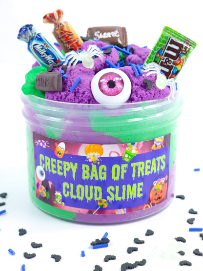 Creepy Bag of Treats - Halloween Cloud Slime