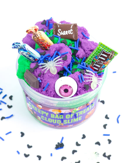 Creepy Bag of Treats - Halloween Cloud Slime