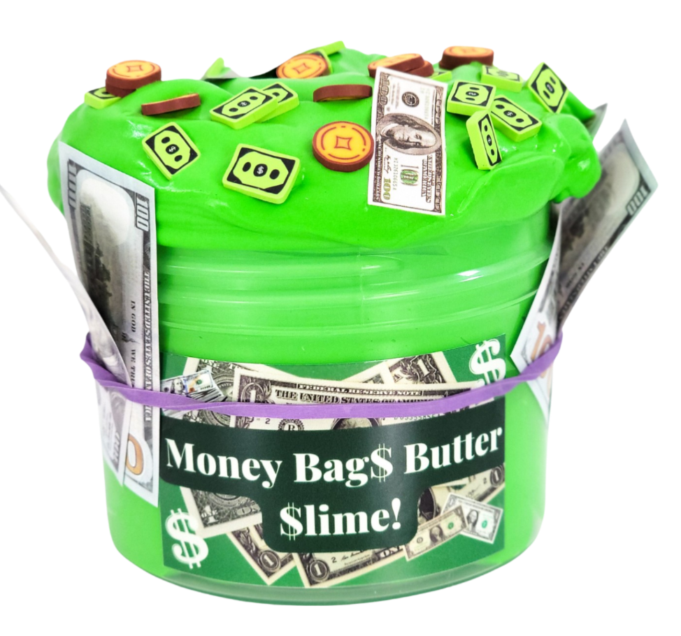 Money Bags Butter Slime - Money Scented Slime