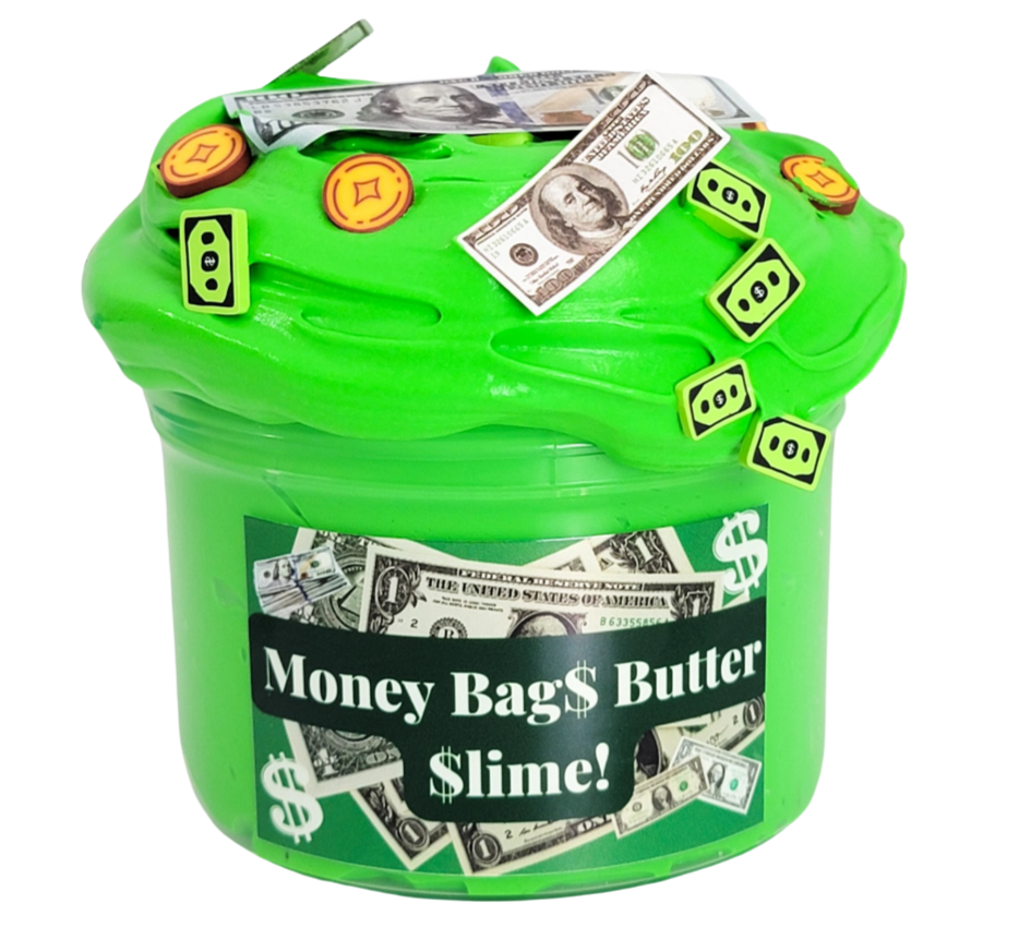 Money Bags Butter Slime - Money Scented Slime