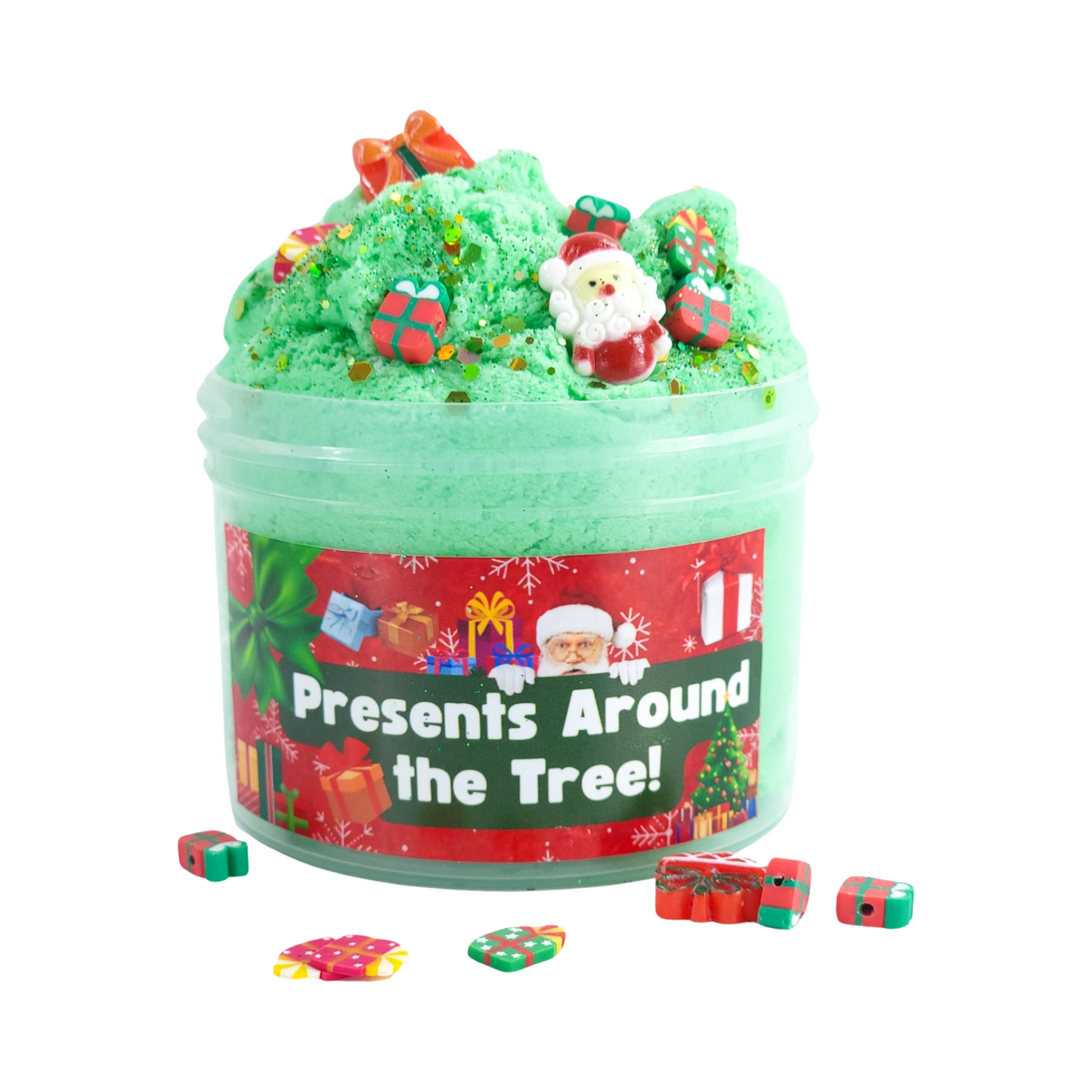 Presents Around the Tree - Christmas Cloud Slime