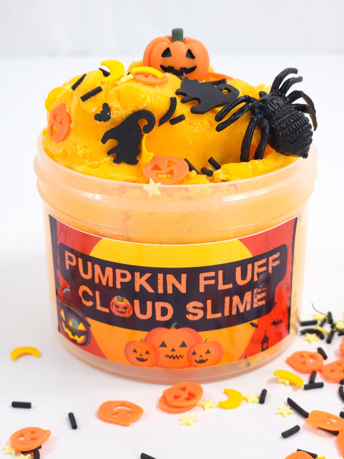 Pumpkin Fluff Cloud Slime