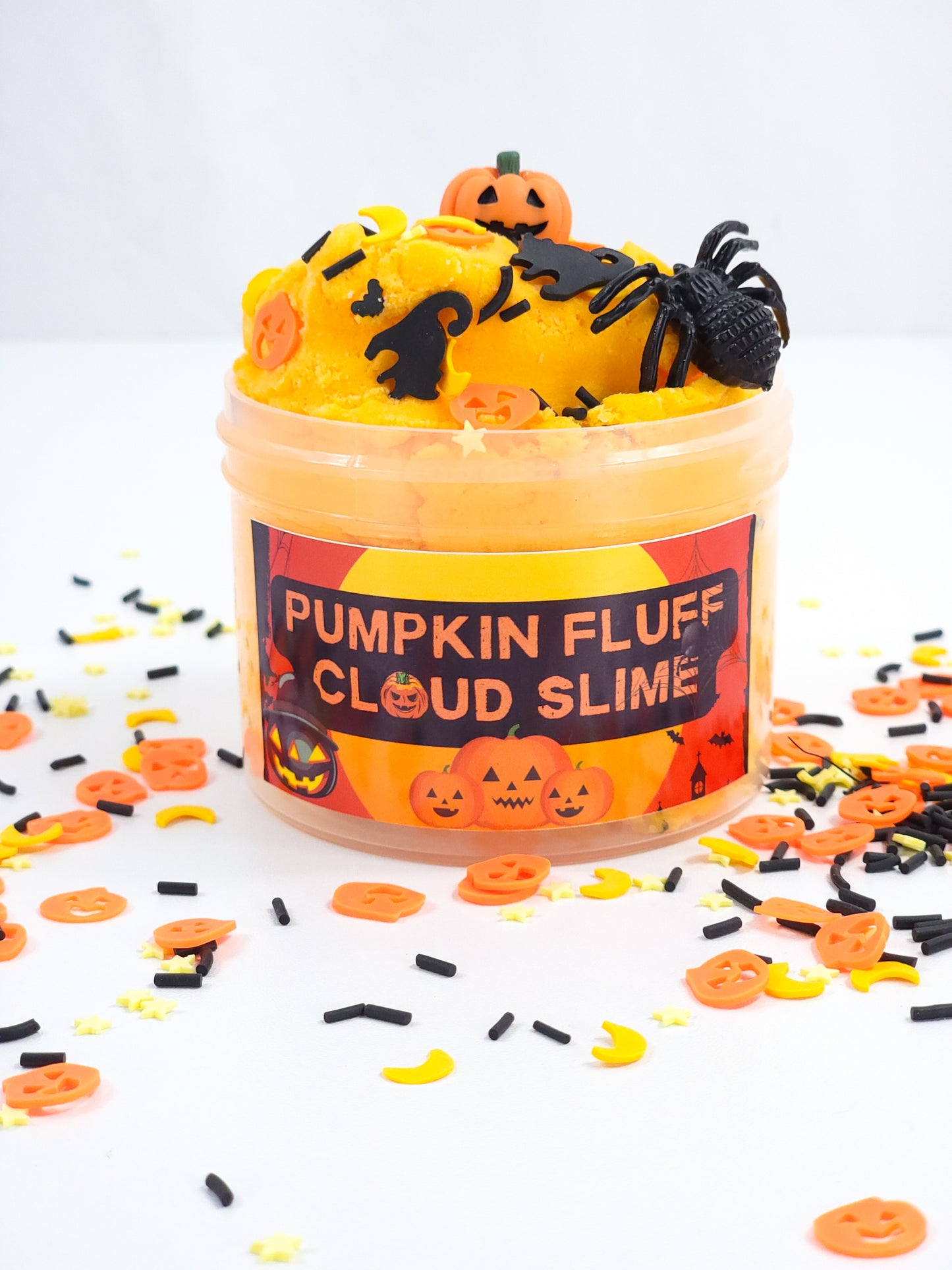 Pumpkin Fluff Cloud Slime